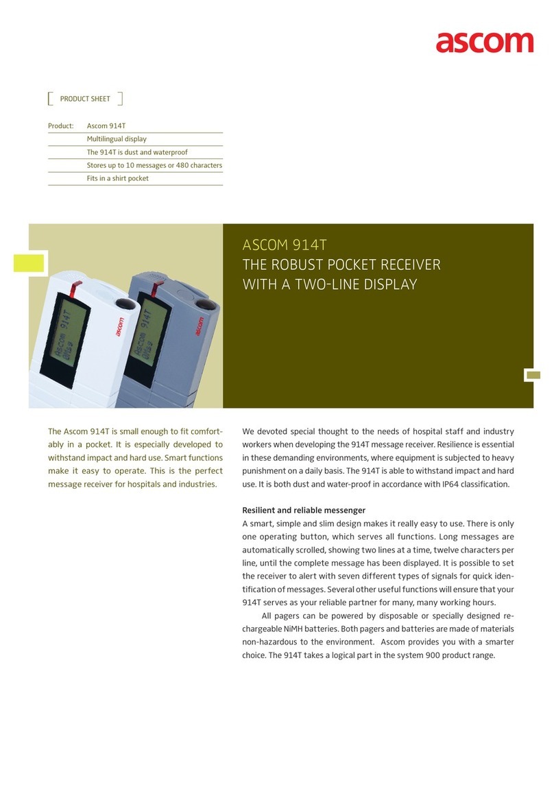 ASCOM 914T -  1 datasheet