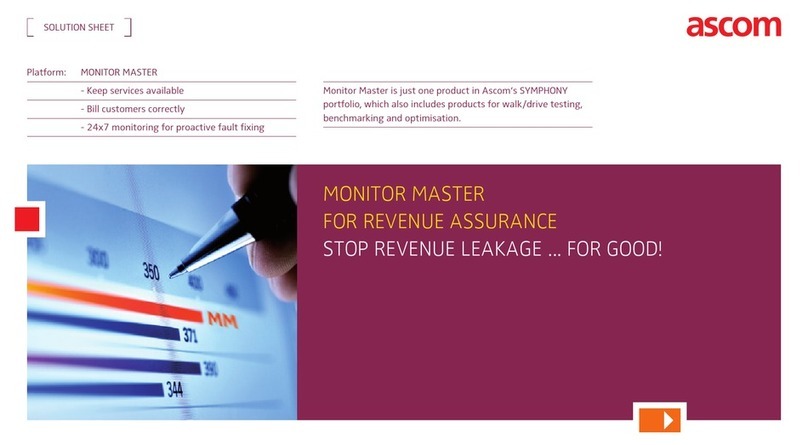 ASCOM MONITOR MASTER - Solution guide