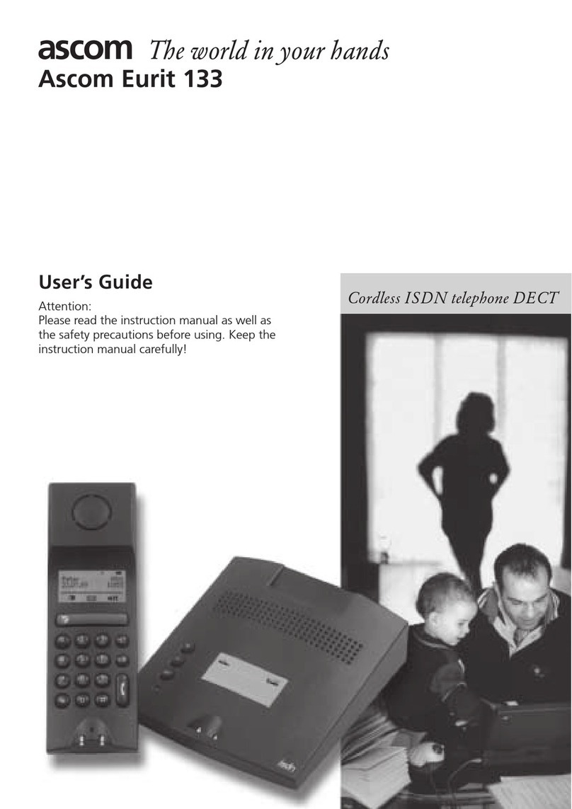 ASCOM EURIT 133 User manual