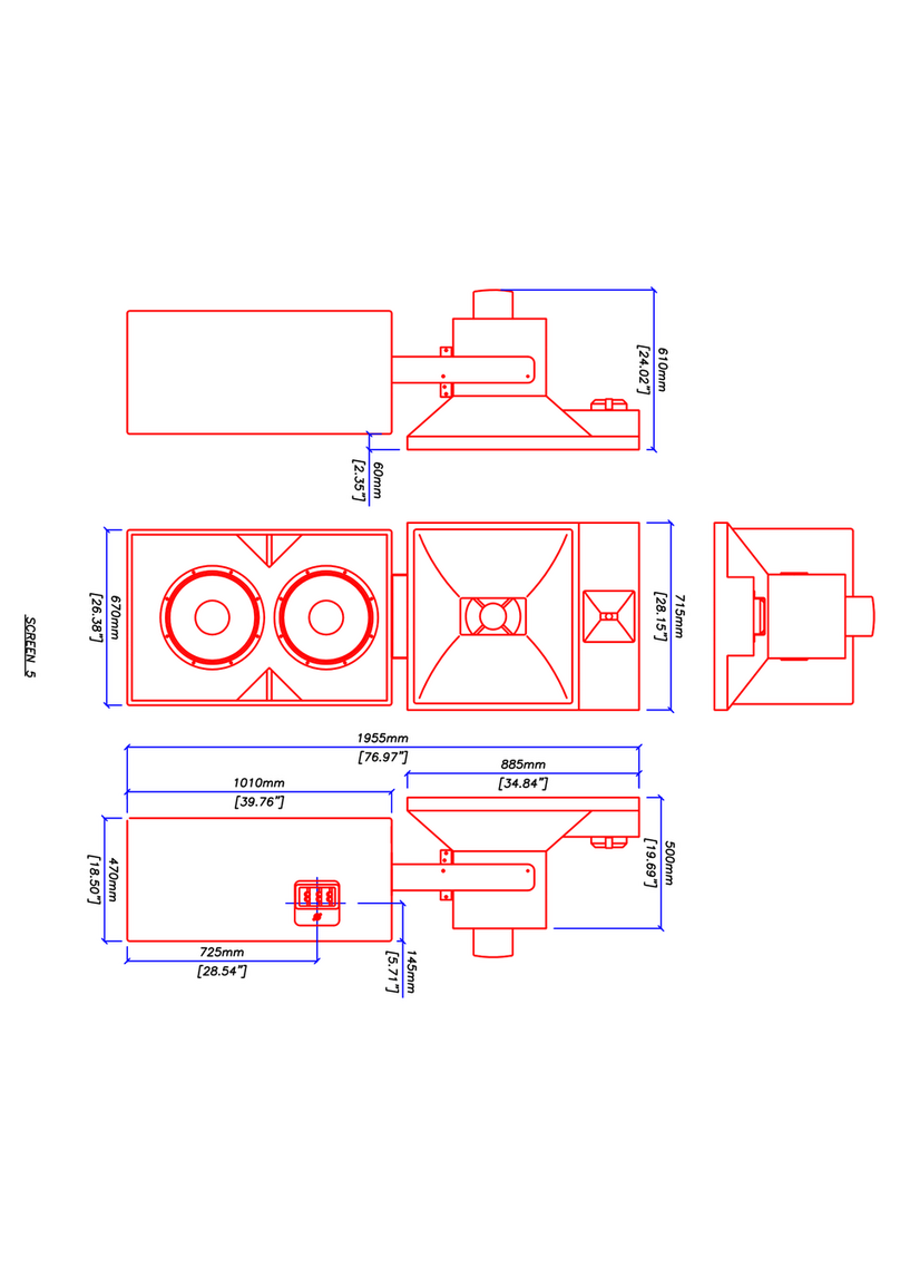 Martin Audio SCREEN5 - SCHEMATICS User manual