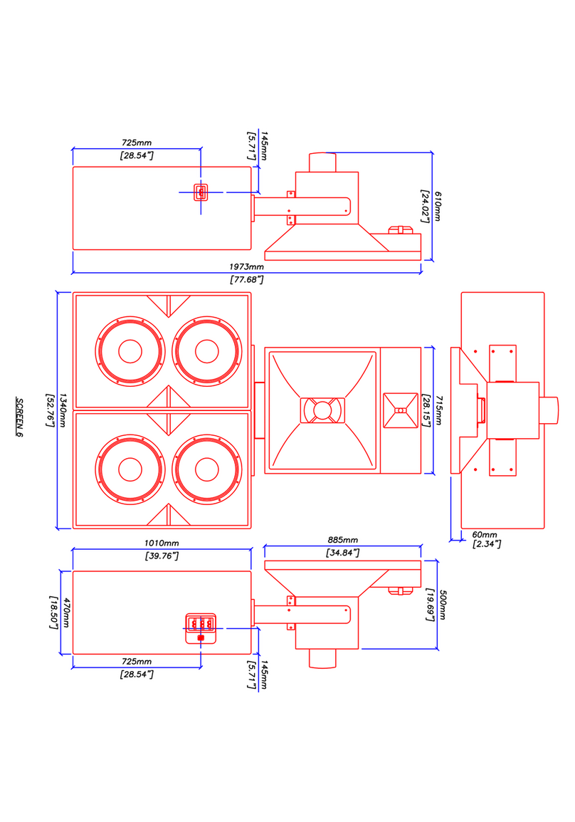 Martin Audio SCREEN6 - SCHEMATICS manual