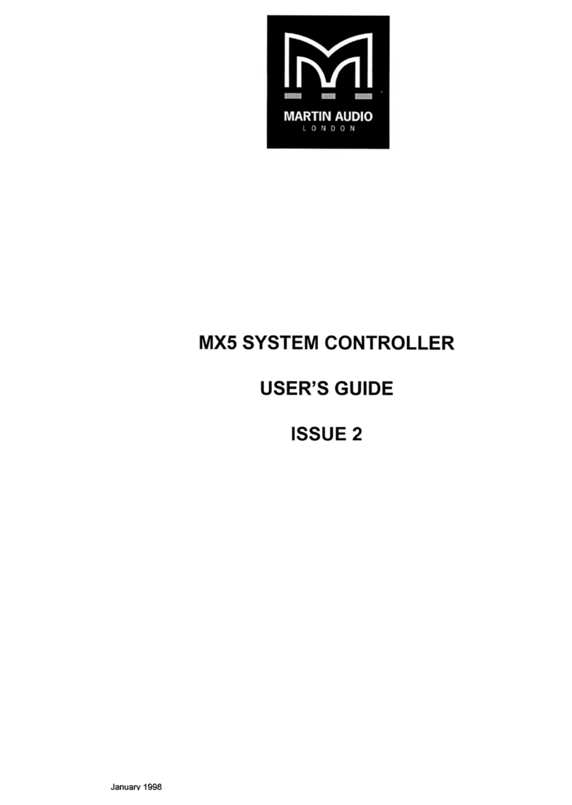 Martin Audio MX5 - V2 manual
