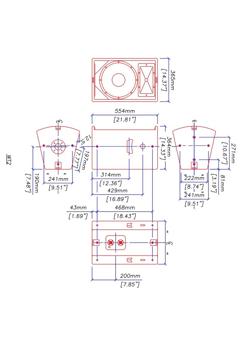 Martin Audio WT2 - SCHEMATICS manual