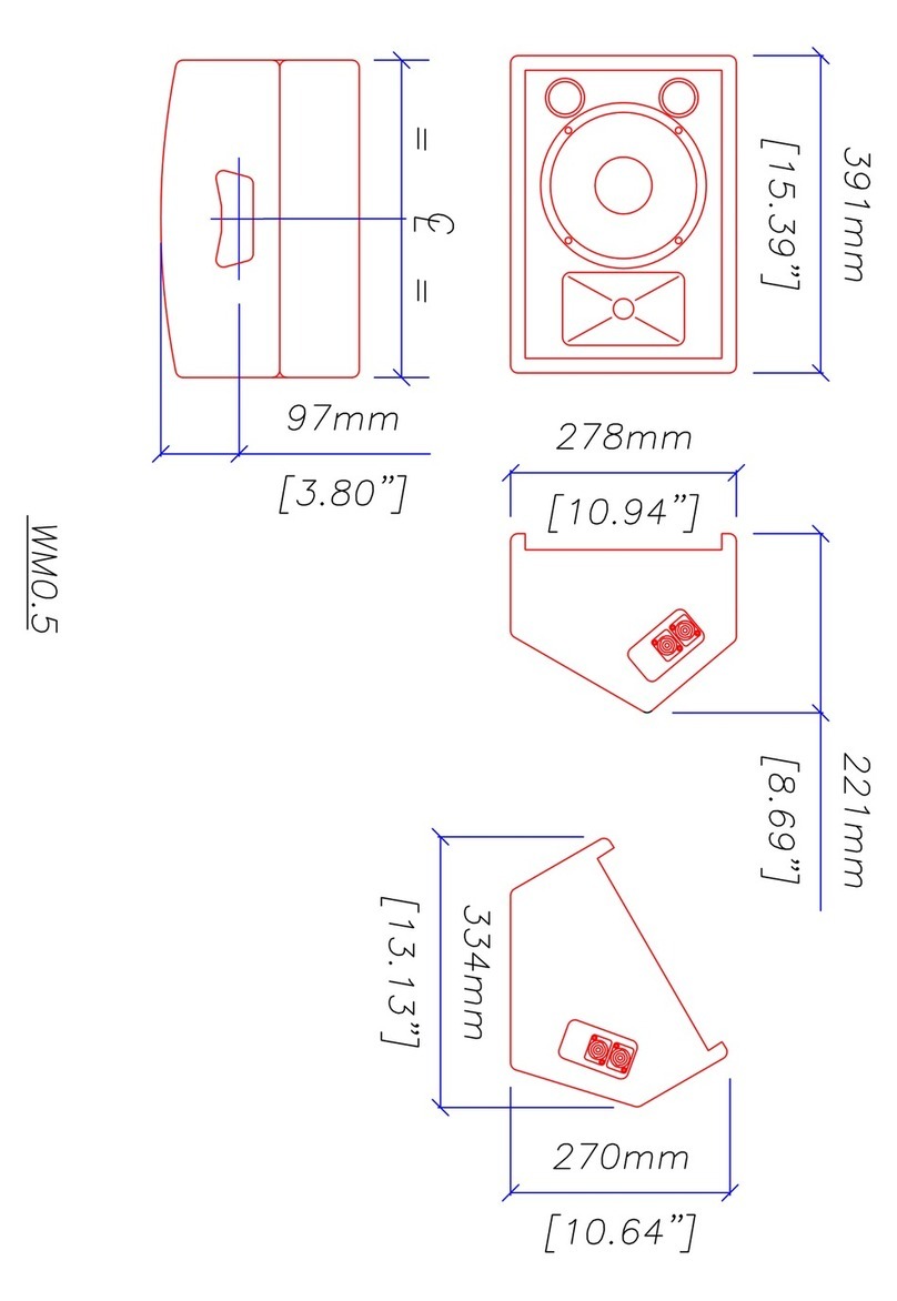 Martin Audio WM0.5 - SCHEMATICS User guide