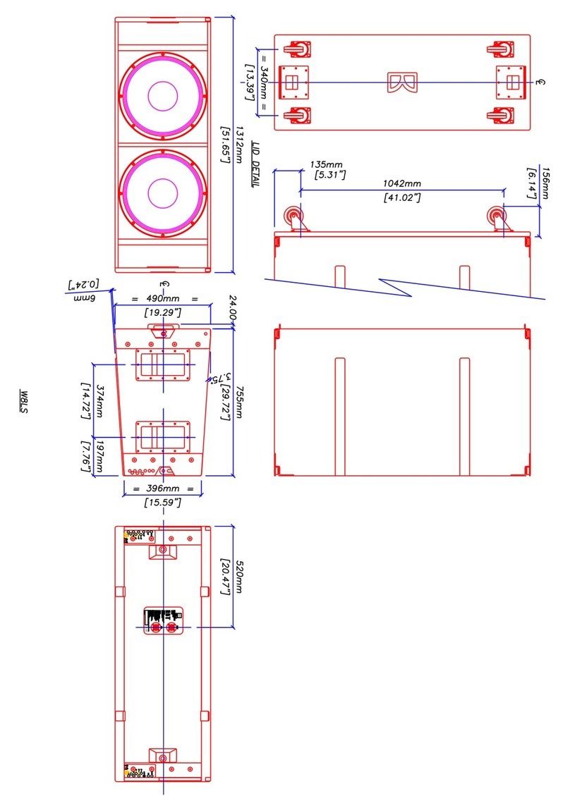 Martin Audio W8LS - SCHEMATICS Guide