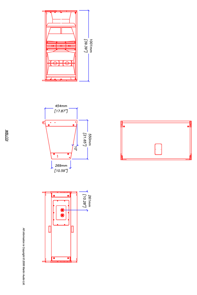 Martin Audio W8LCDI - SCHEMATICS User manual Martin Audio W8LCDI - SCHEMATICS User manual