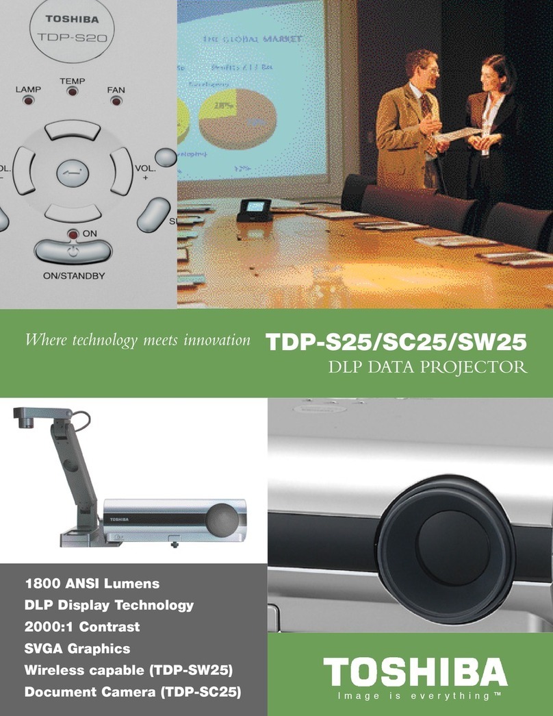 Toshiba TDP-SC25 User manual