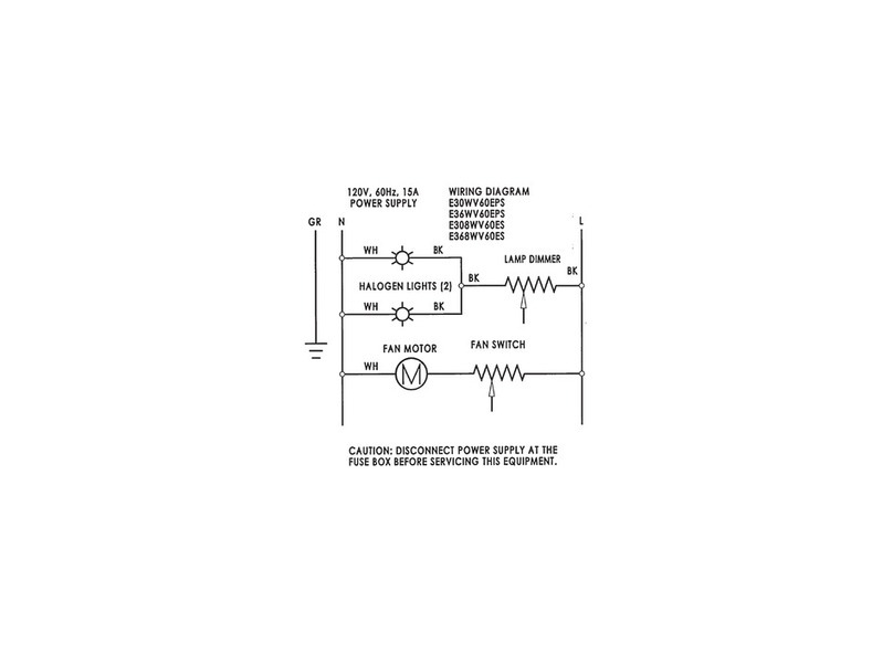 Electrolux ICON E30WV60EPS Wiring diagram
