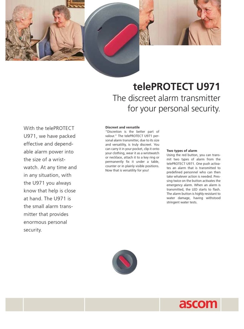 ASCOM TELEPROTECT U971 datasheet