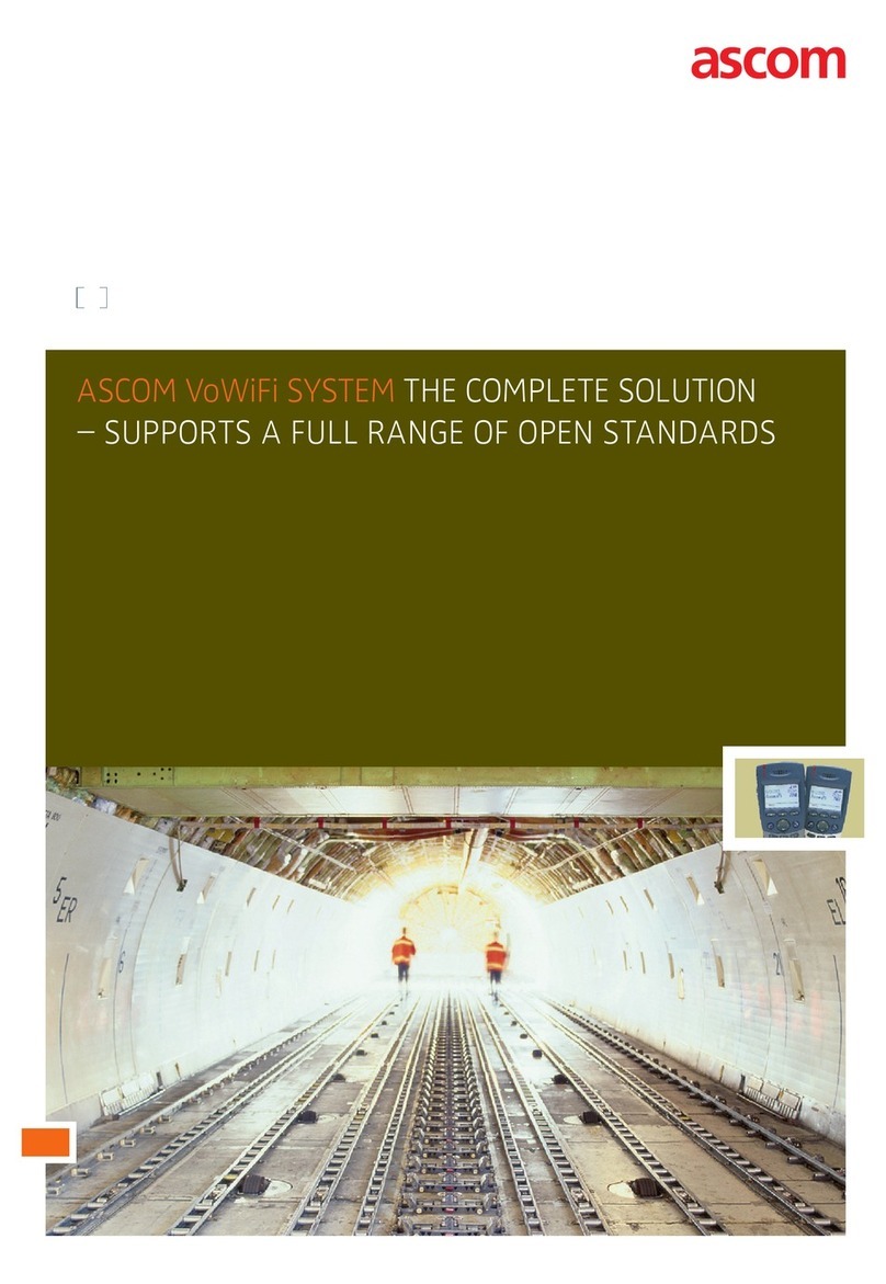 ASCOM VOWIFI SYSTEM - User manual