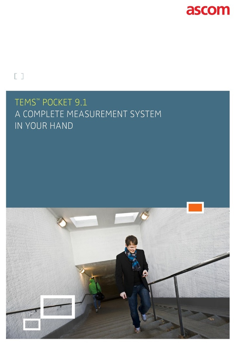 ASCOM TEMS POCKET 9.1 brochure
