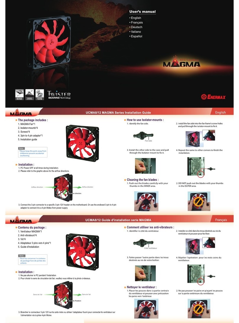 ENERMAX MAGMA User manual