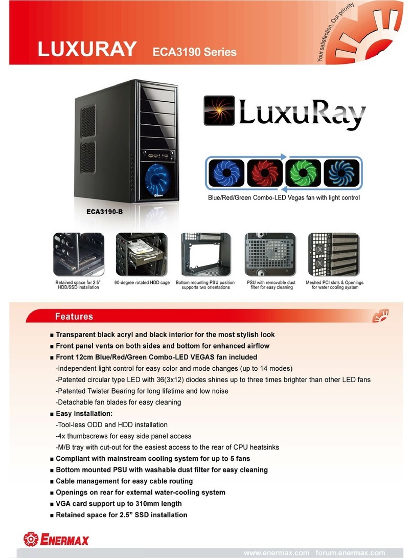 ENERMAX LUXURAY ECA3190-B User manual