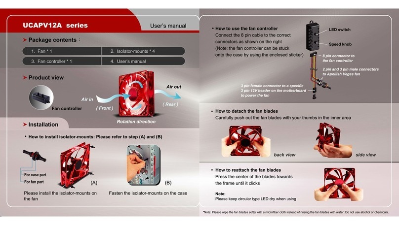 ENERMAX APOLLISH VEGAS User manual