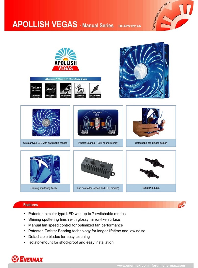 ENERMAX APOLLISH VEGAS datasheet