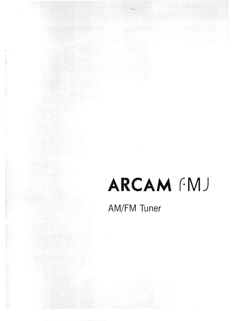 Arcam T21 Handbook