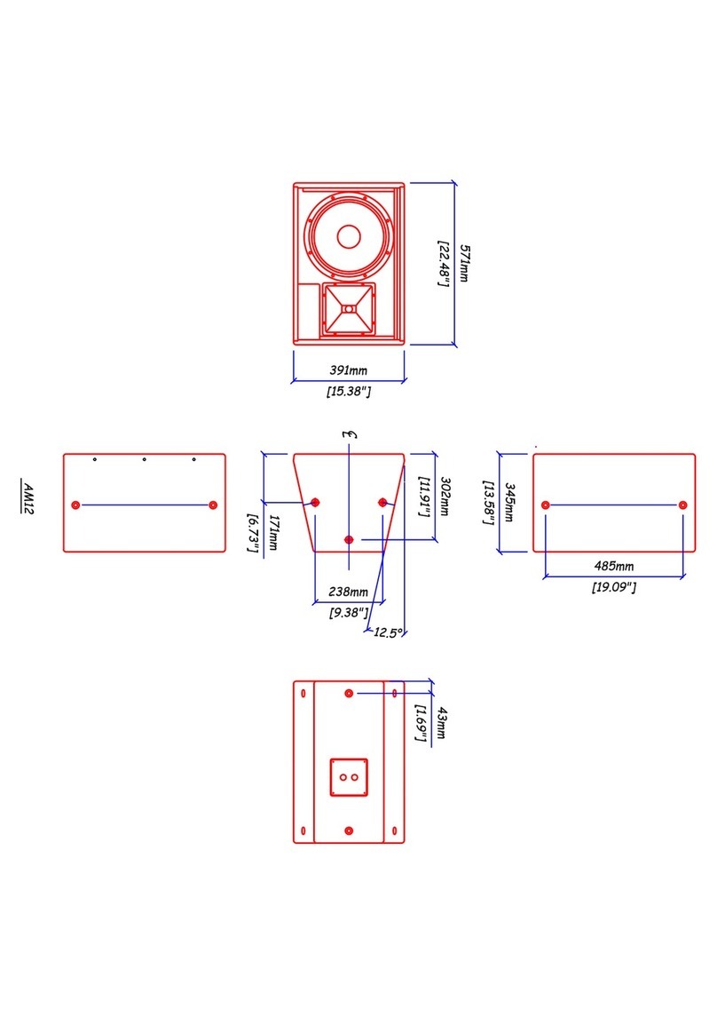 Martin Audio AM12 - SCHEMATICS User manual
