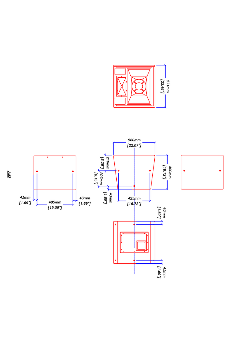 Martin Audio AM2 - SCHEMATICS User manual Martin Audio AM2 - SCHEMATICS User manual