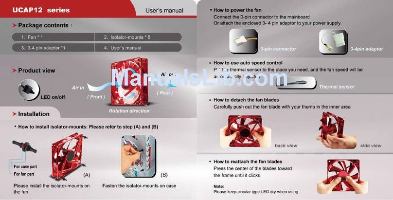 ENERMAX UCAP12 user manual