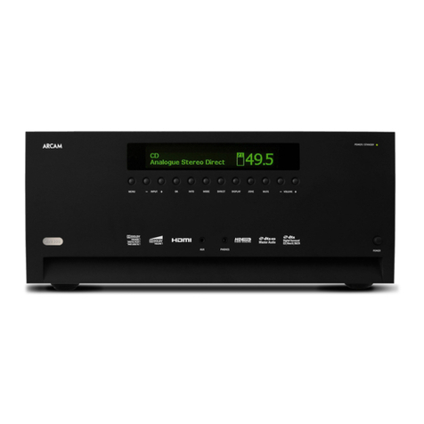 Arcam AV888 User manual