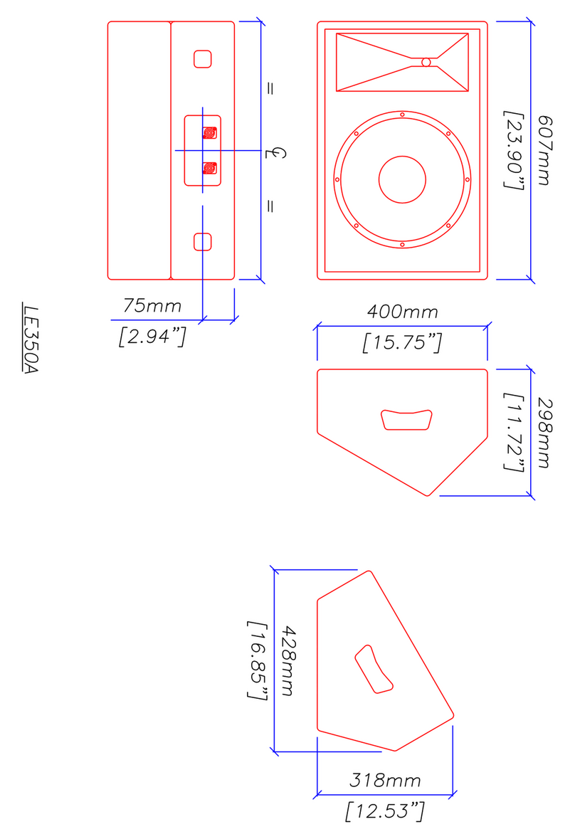 Martin Audio LE350A User manual Martin Audio LE350A User manual
