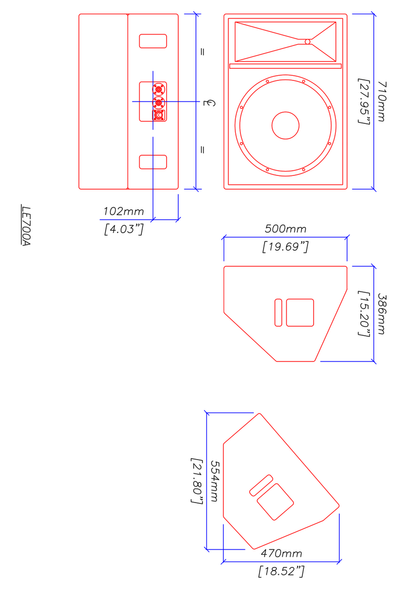 Martin Audio LE700A manual
