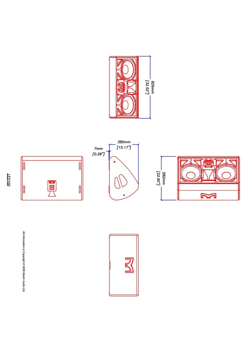 Martin Audio LE2100 - SCHEMATICS manual