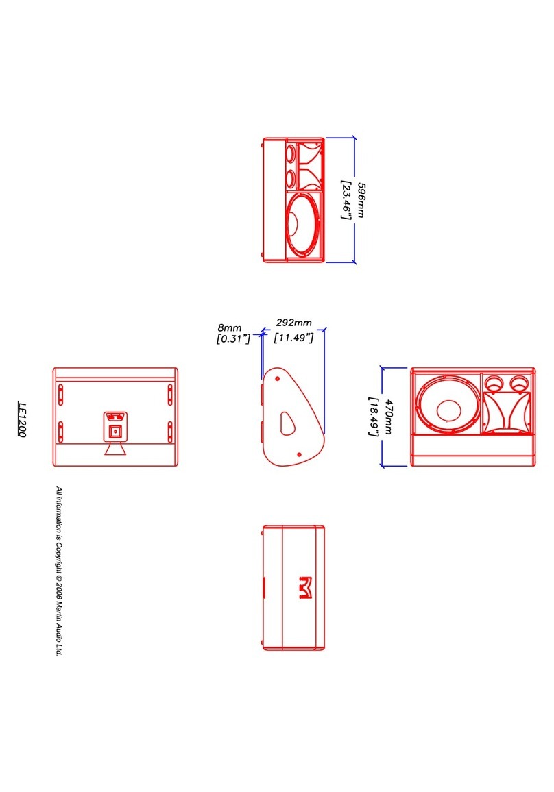 Martin Audio LE1200 - SCHEMATICS manual