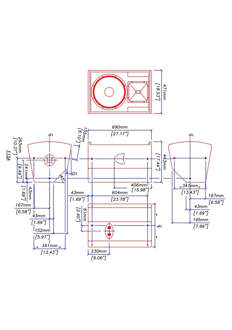 Martin Audio F15A - SCHEMATICS manual