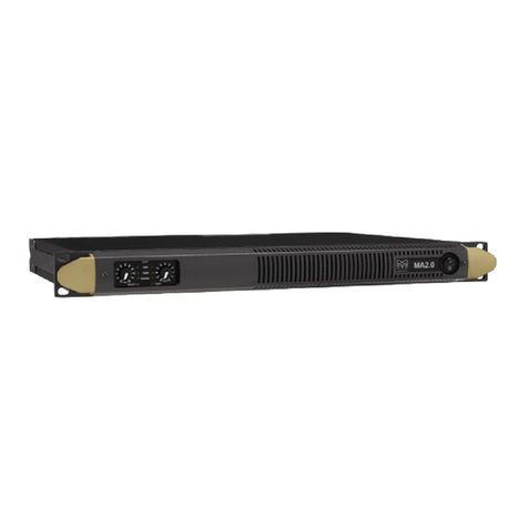 Martin Audio MA2.0 - V1.1 User manual