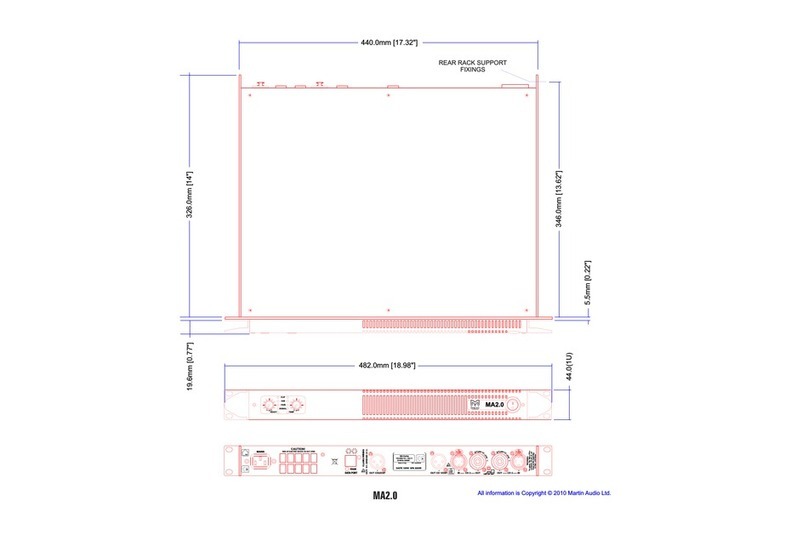 Martin Audio MA2.0 - User manual Martin Audio MA2.0 - User manual