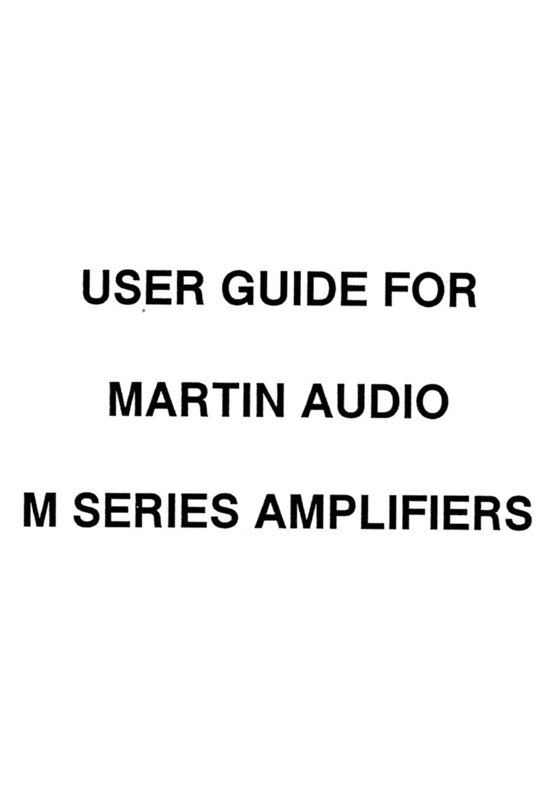 Martin Audio M manual