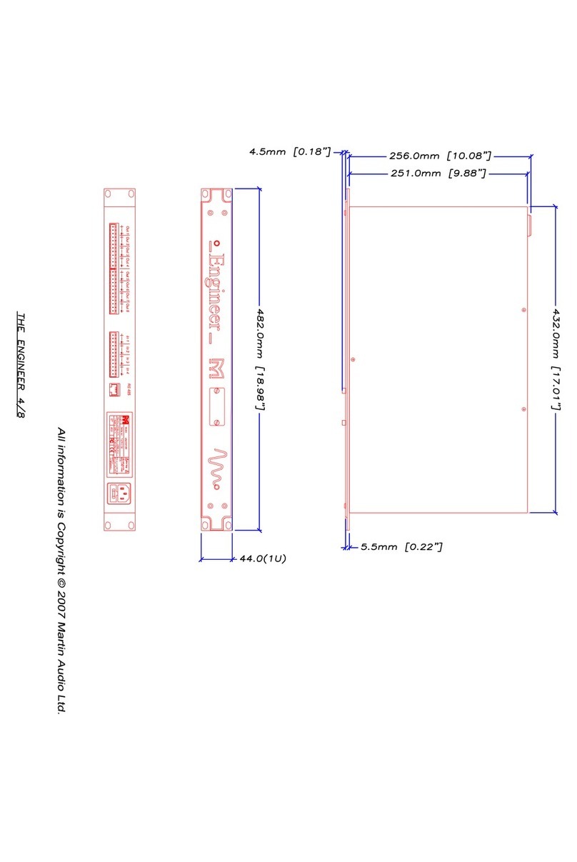Martin Audio ENGINEER manual