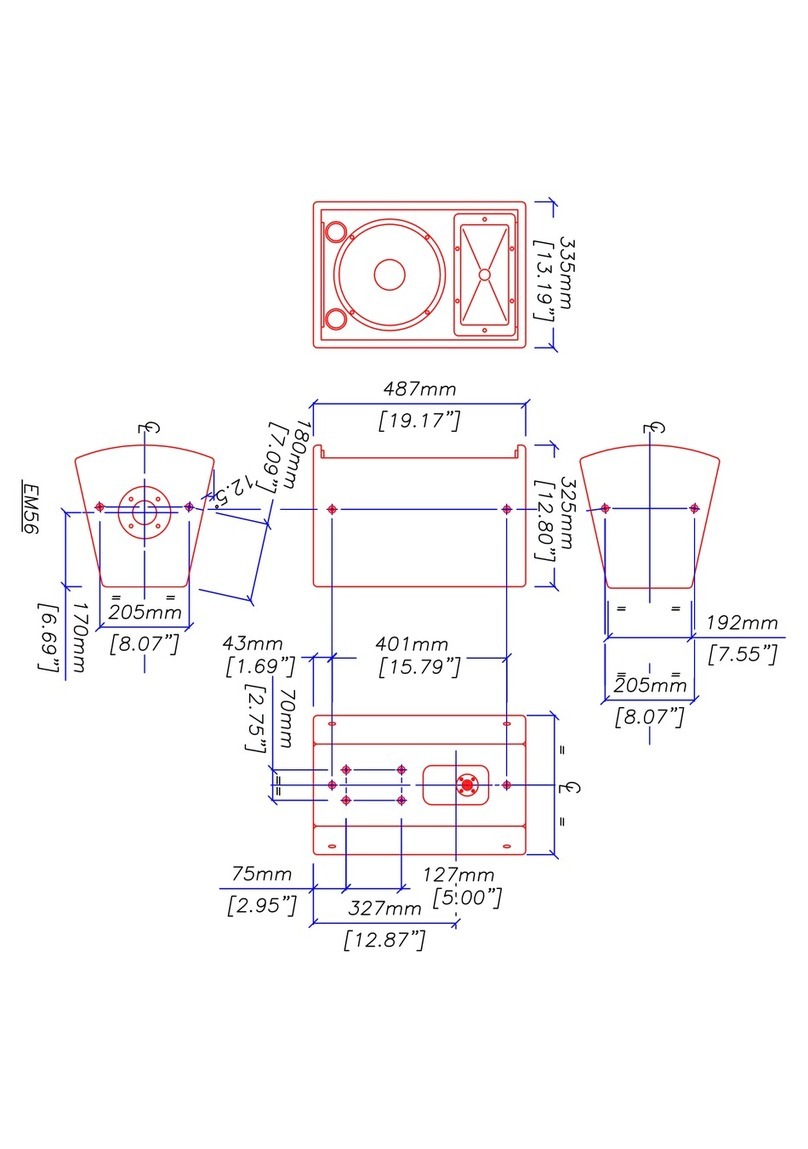 Martin Audio EM56 User manual