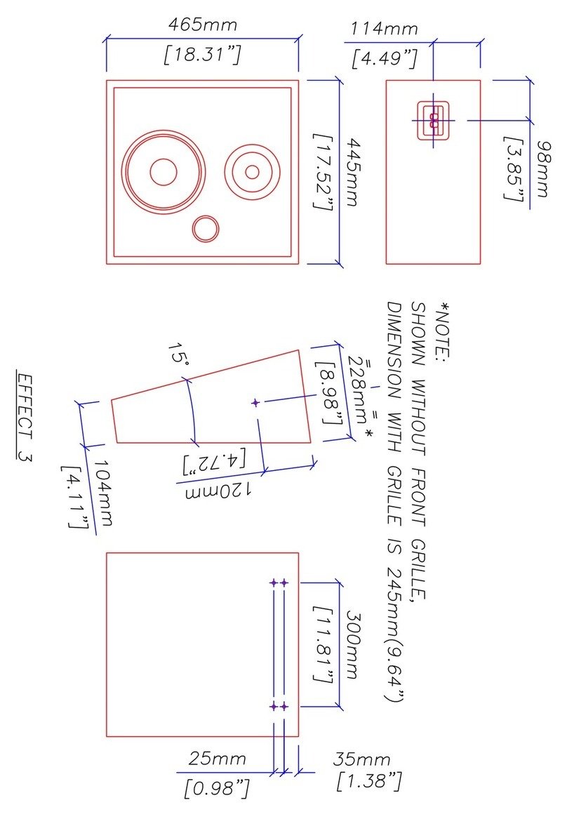 Martin Audio EFFECT3 - SCHEMATICS manual