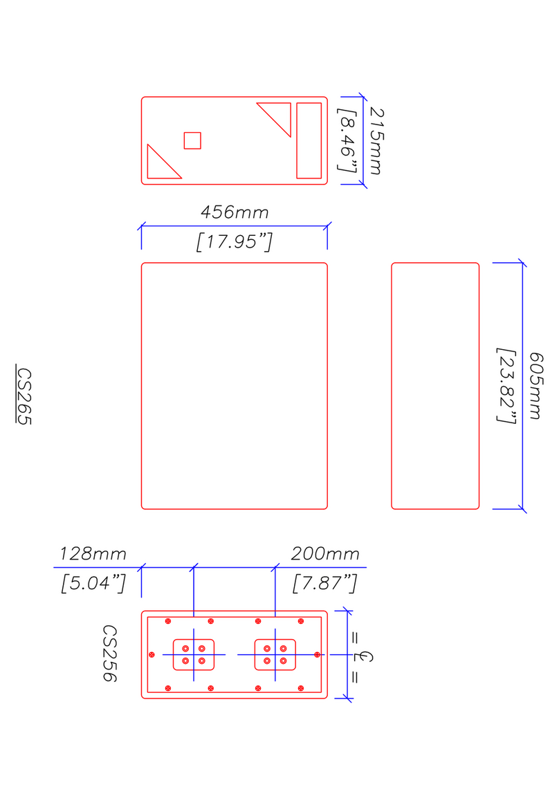 Martin Audio CS265 - SCHEMATICS User manual