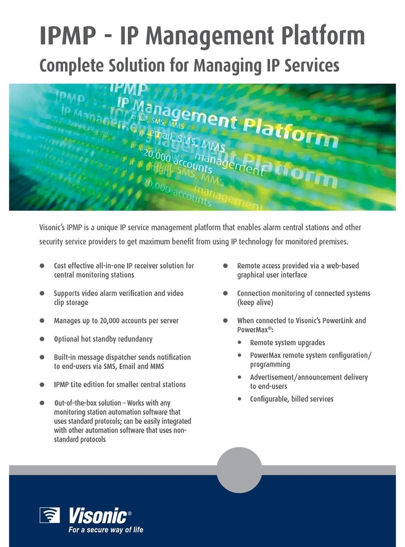 Visonic IPMP datasheet