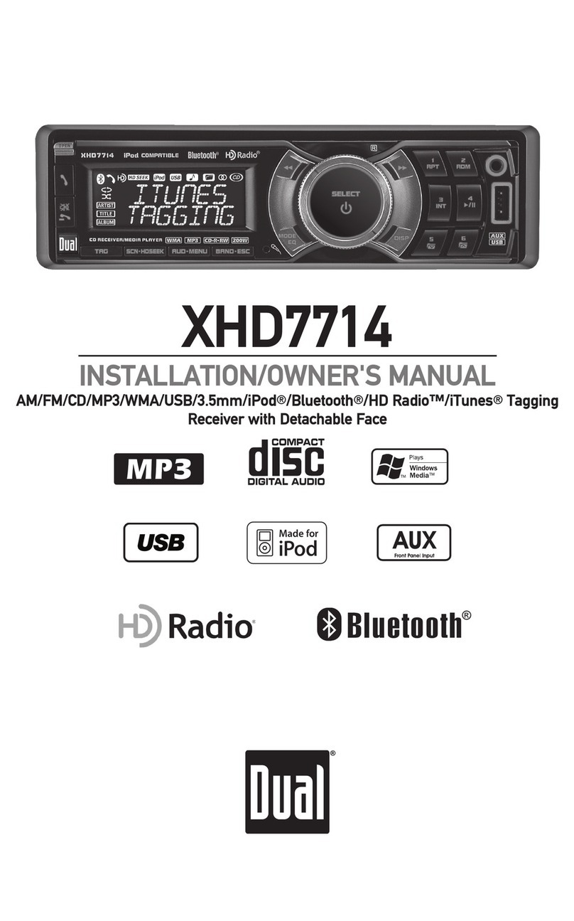 Dual XHD7714 - V3 Operating instructions
