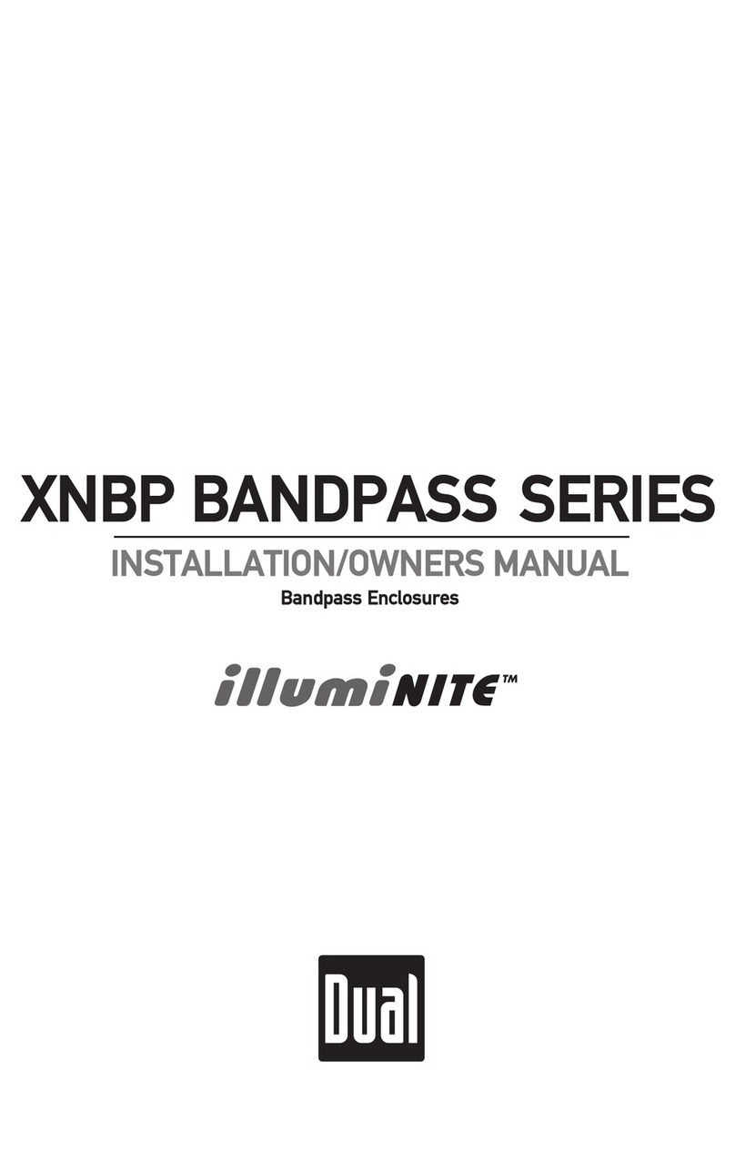 Dual XNBP Installation & owner's manual