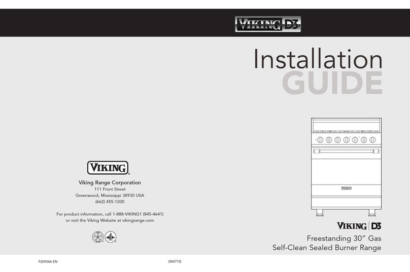 Viking RDSCG230 installation guide