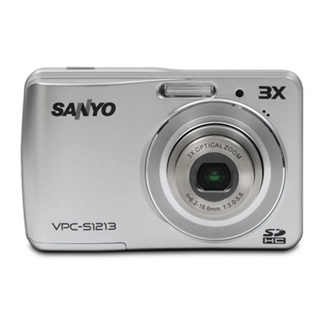Sanyo VPC-S1213 User manual