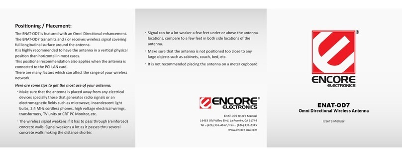 Encore ENAT-OD7 user manual