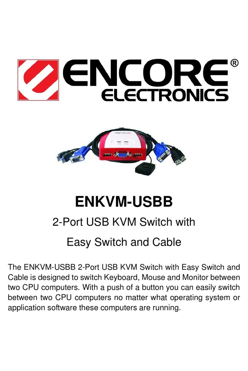 Encore ENKVM-USBB User manual