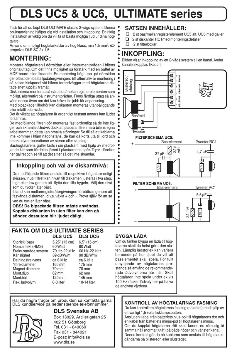 DLS BRUXUC56 manual