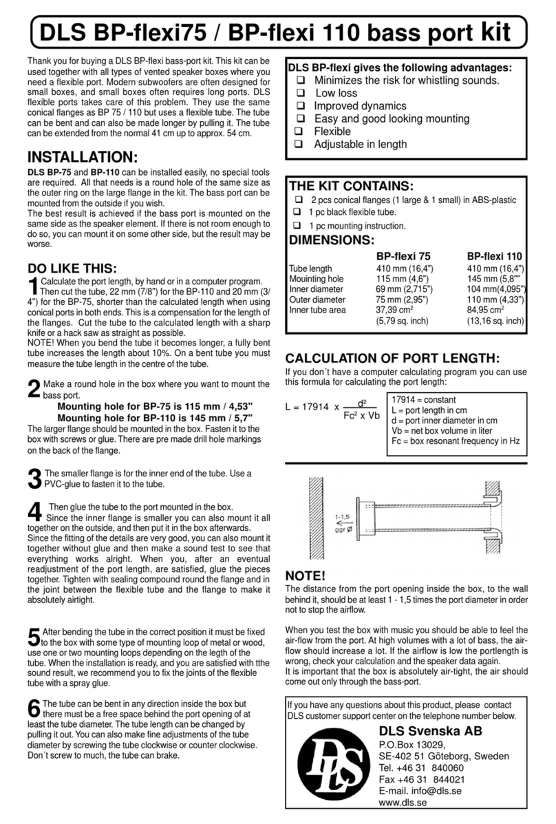 DLS BPFLEX Installation