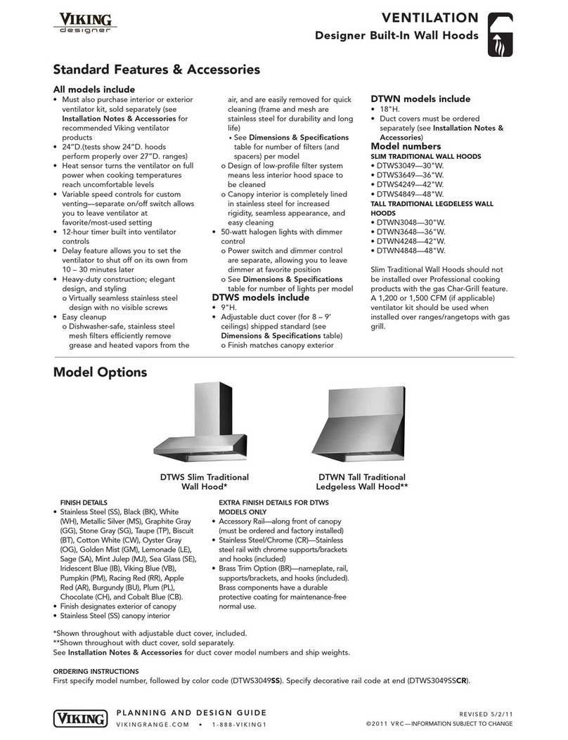 Viking DTWN3048SS User manual