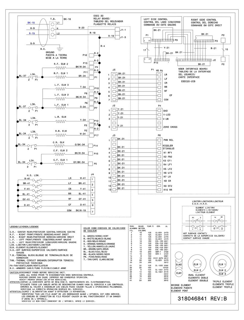 Electrolux E36EC75HSS - 36" Pro-Style Slide-In Electric... Quick start guide