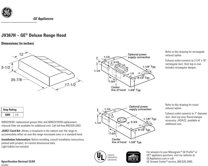 GE JV367HBB User manual GE JV367HBB User manual