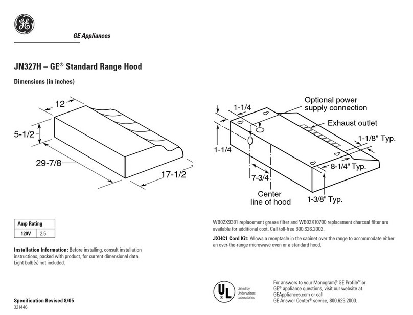 GE JN327HWW User guide GE JN327HWW User guide