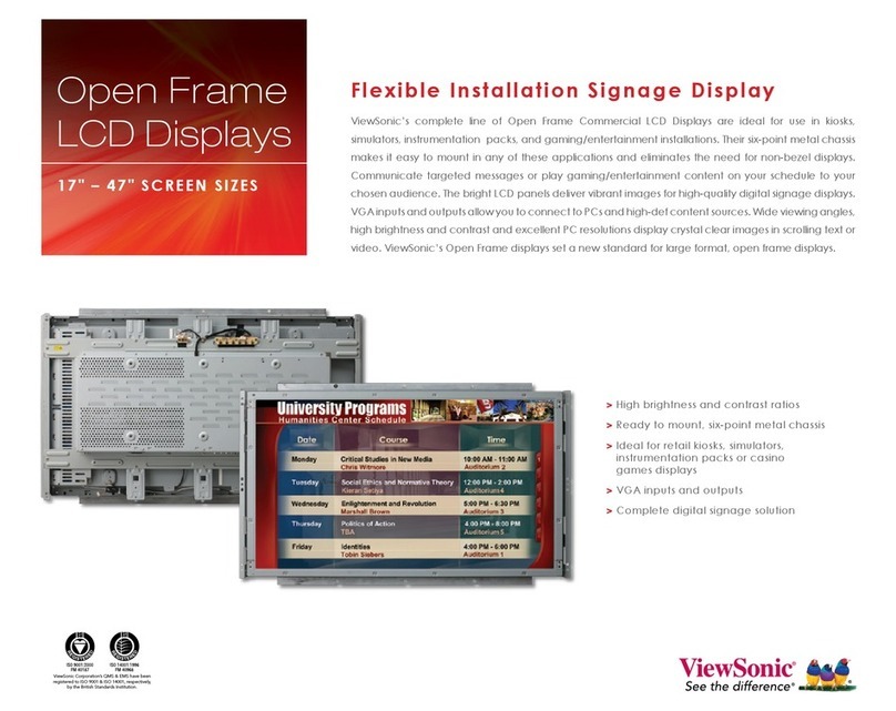 ViewSonic OP1710 User manual
